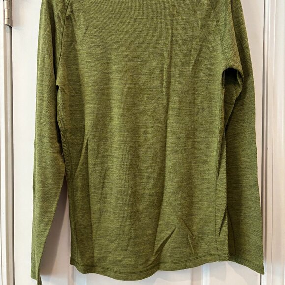 Smartwool Green Long Sleeved Shirt 100% Merino Wool (M) Medium - Picture 2 of 3